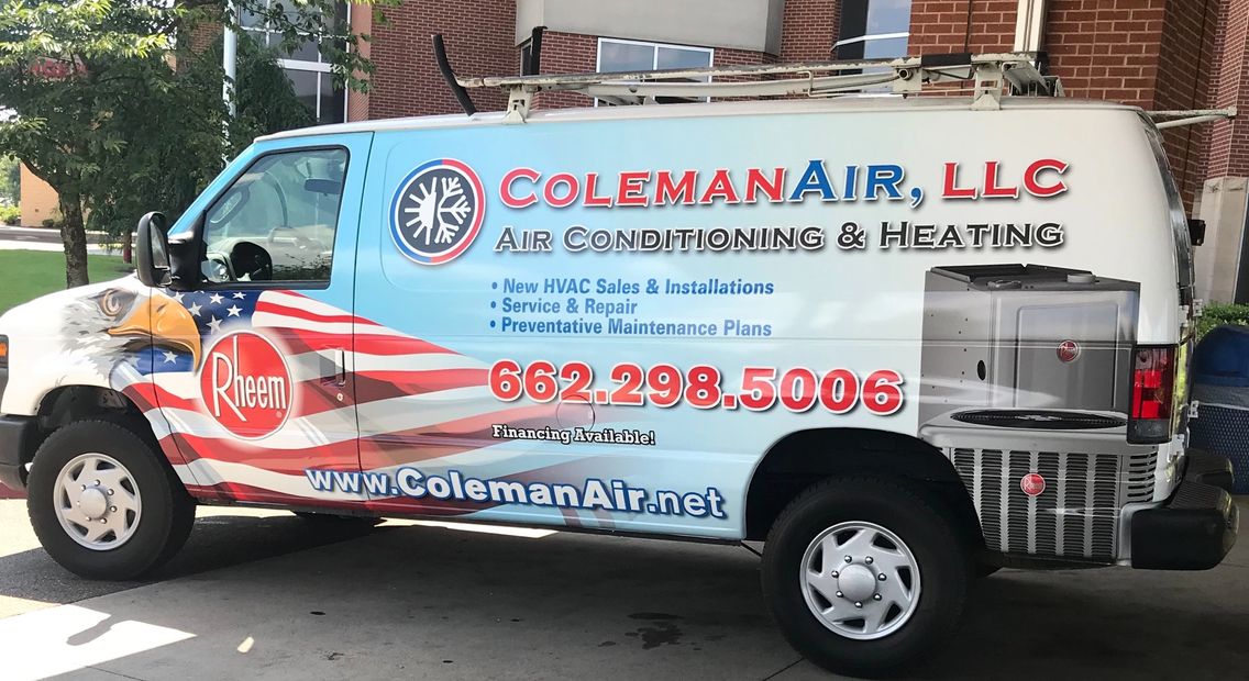 Coleman Air Hernando Southaven Horn Lake Nesbit Olive Branch